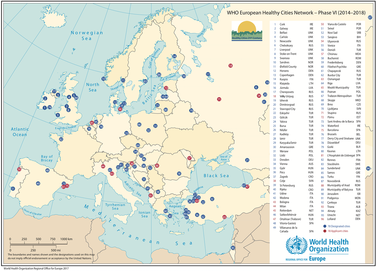 WHO European Healthy Cities